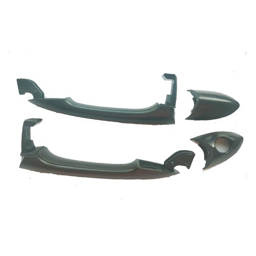 For 2011-2015 Hyundai Sonata Outside Exterior Front Left Right Black Door Handle - Picture 6 of 6