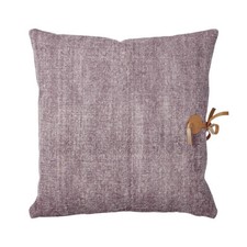 Kissen mit Füllung 'Jocelyn' 50x50 lila Baumwolle Skandi Lene Bjerre B-Ware