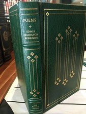 FRANKLIN LIBRARY: EDWIN ARLINGTON ROBINSON: POEMS: RICHARD COREY: MAINE POET