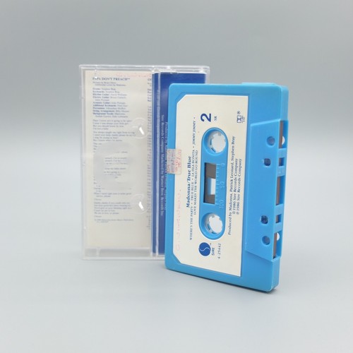 super rare madonna true blue sire 1986 blue cassette - Picture 8 of 8