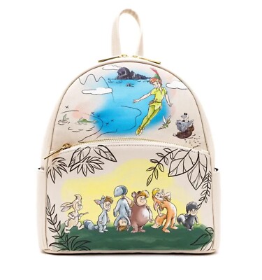 Peter Pan Lost Boys mini backpack Danielle Nicole Disney BN with