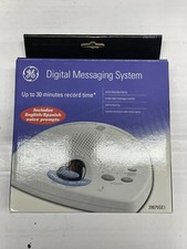 GE Digital Messaging System w/AC Adapter English/Spanish Tested, Works 