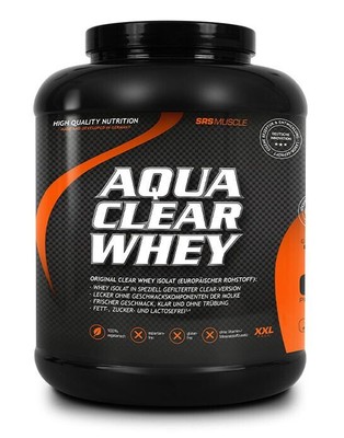SRS Aqua Clear Whey, 1900 g Dose, Clear Cherry