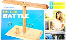 Ring Toss Game - Triumph Sports Hook and Ring Battle – for Adults and Kids NEW