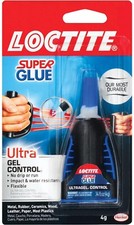 Loctite Super Glue Ultra Gel Control, 4 Gram Bottle NEW SEALED  4 - Pack