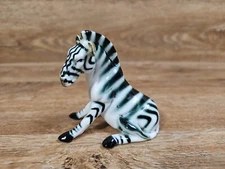 Zebra ceramic Figurine 3.75" × 3.5"