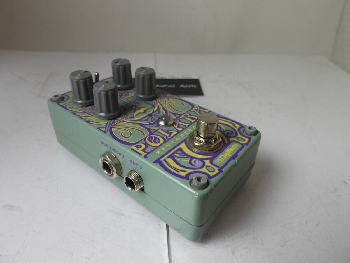Digitech Polara Reverberation Stereo Reverb Effects Pedal Digitech Polara Reverberation Stereo Reverb Effects Pedal
