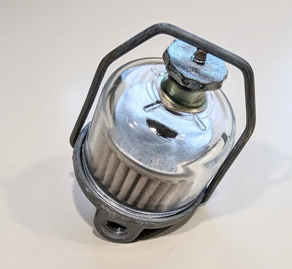 FILTRO DE COMBUSTIBLE ORIGINAL GM AC GF48 854444 1953-62 CHEVROLET CORVETTE, IMPALA Y MÁS Foto 4 de 4