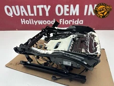 2010-2016 PORSCHE PANAMERA FRONT RIGHT SEAT LOWER TRACK FRAME W MOTORS OEM 44kmi