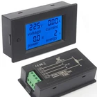 AC 80~260V 20A LCD Digital Volt Watt Power Energy Meter Panel Voltmeter Ammeter