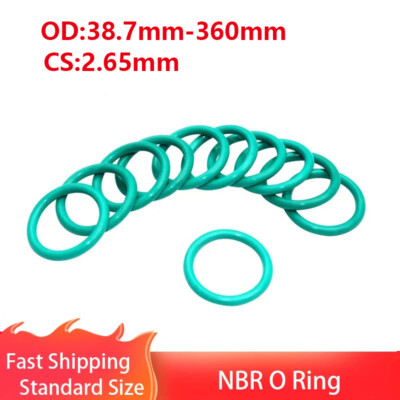 Various Size High Temperature O-Rings, Seal Gasket Green Fluorine Rubber O Rings