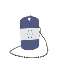 Dog Tag Flag Bunting Aeolian Islands Dog Tag Aluminium 30 x 50mm