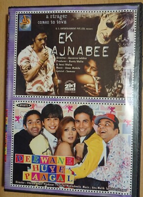 Ek Ajnabee/Deewane Huye Paagal (Bollywood films  2 in 1)
