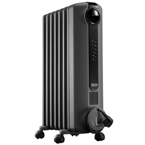 NEW De'Longhi Radia S Oil Filled 1.5kW Grey Radiator TRRS0715E.G Delonghi VAT - 第 2/6 張圖片