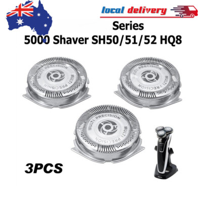 3X SH50 Shaving Heads Replacement for Philips Norelco Shaver Series 5000 Shavers