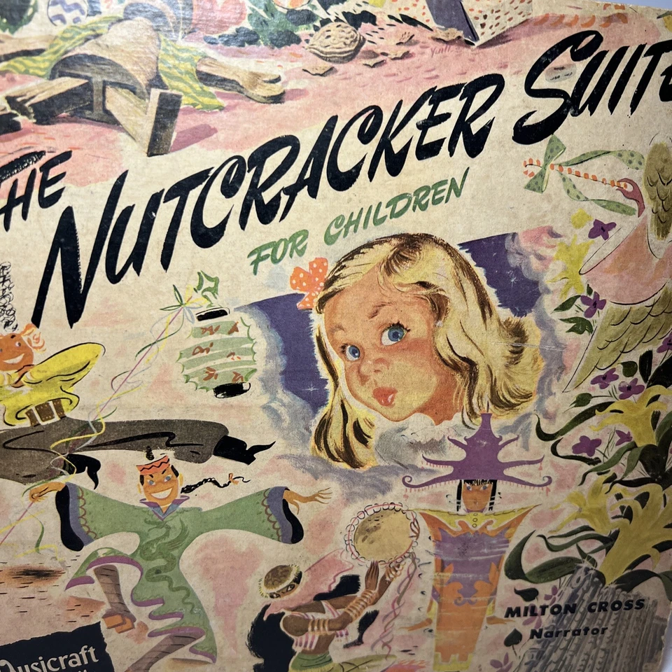 MILTON CROSS The Nutcracker Suite For Children 3x10" 78 RPM ALBUM Musicraft M 74 - Image 2 of 4