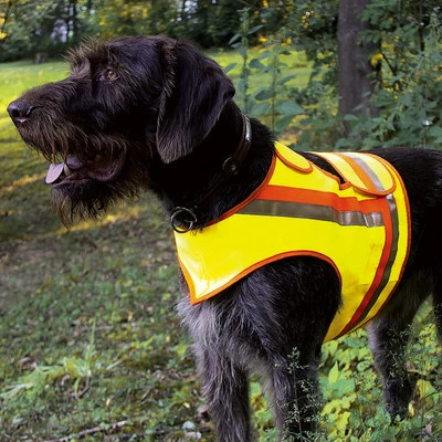 Hunde-Reflektorweste Hunde-Warnweste Signalweste Jagdweste Hundeweste Signalgelb