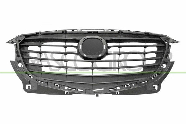 Prasco KüHlergitter KüHlergrill Passend FüR Mazda CX-3 DK 2.0 Schwarz-image