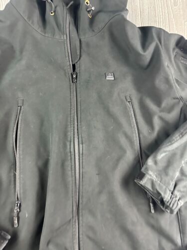 DEWBU Mens Heated Jacket w/12V Size XL Black - Picture 2 of 12