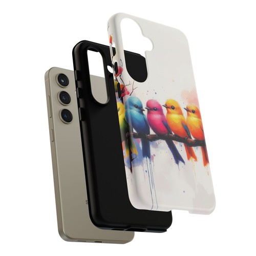 For iPhone | Samsung Galaxy | Pixel Phone Case - Colorful Vibrant Birds - 第 170/256 張圖片