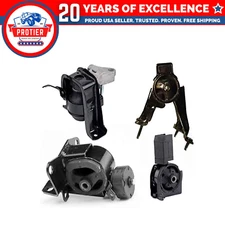 Fits 2003 Toyota Matrix XRS 1.8L AUTO Engine Motor & Transmission Mount Set :