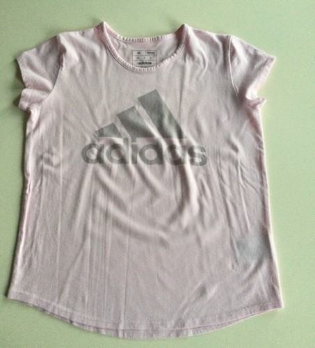 Adidas 2Pc Girl's Leggings & T-Shirt Size M(10-12) - Picture 2 of 7