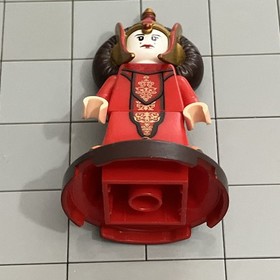 LEGO Star Wars Queen Amidala SW0387 Minifigure 9499 Rare Authentic Padme H3 51