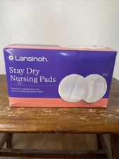 Lansinoh Stay Dry Disposable Nursing Pads - 100 Ct New