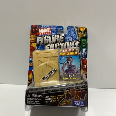 Marvel Heroes Build Figure Factory Series 2 NIGHTCRAWLER Figure ToyBiz - NEW