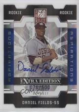 2009 Donruss Elite Extra Edition Aspirations Signatures Daniel Fields Auto 1n0