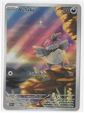 Vullaby 144/086 White Flare Holo Full Art FA Pokemon TCG Card NM on eBay