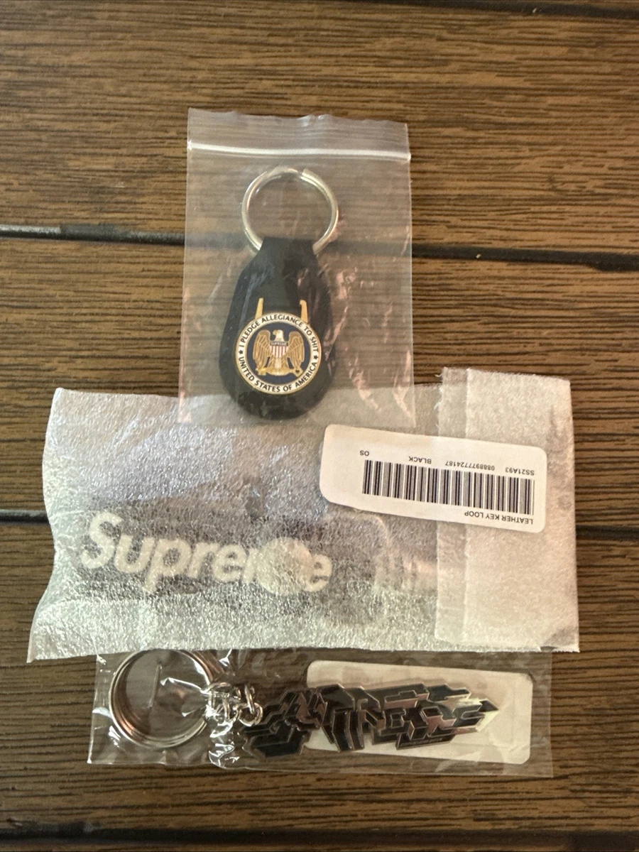 Supreme Leather Key Chains, Rings & Cases for Men for sale | eBay