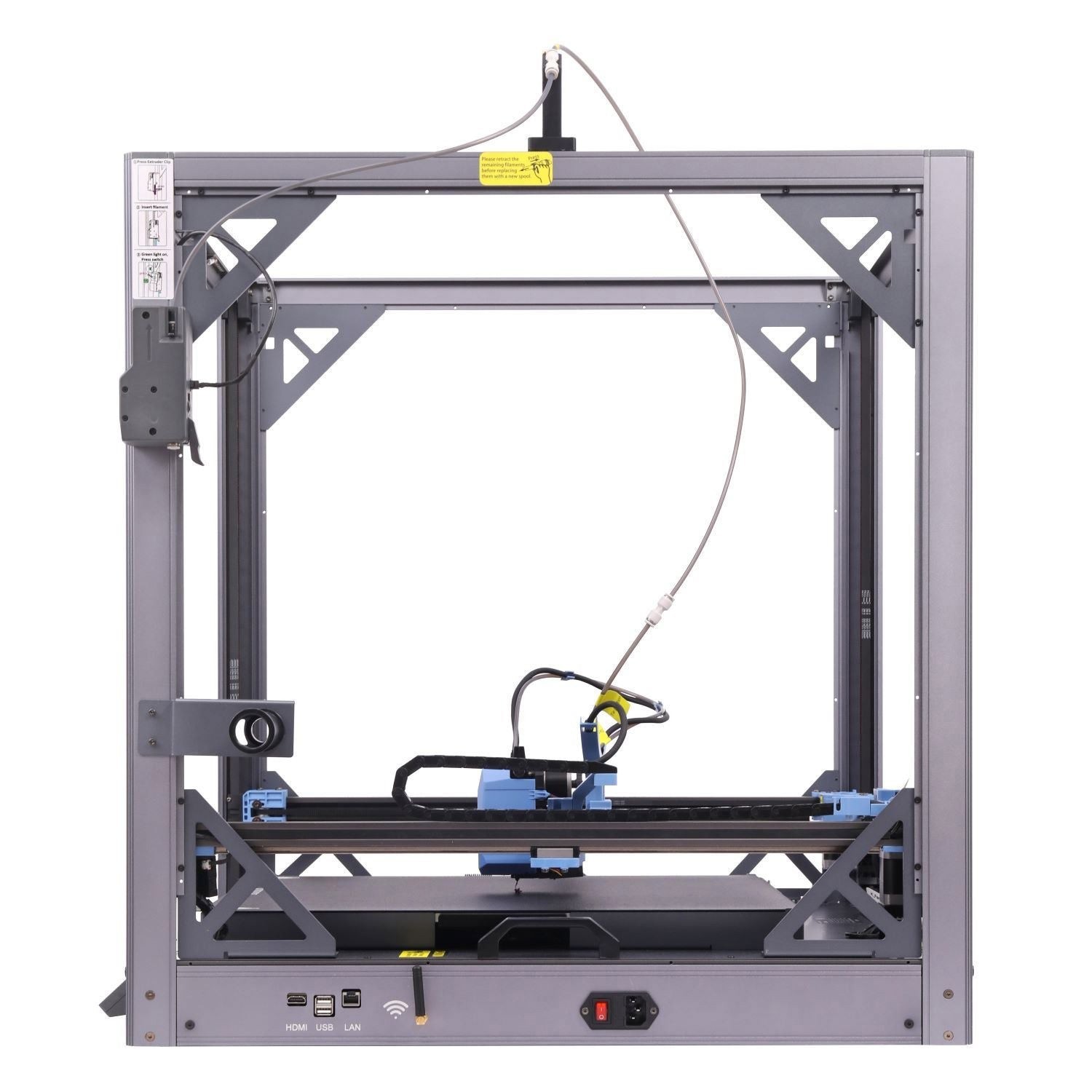 Sovol SV08 Max 3D Printer Up to 700mm/s XYZ Full Linear Rails Eddy Current Scann