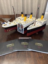 LEGO Icons: Titanic 10294 - 100 Complete w/ Manuals- DISASSEMBLED