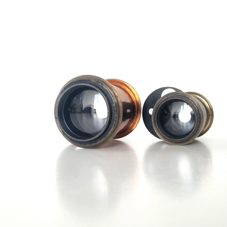 Rodenstock BISTIGMAT brass lens 18x24 and 13x18 set of 2 large format - Photo 3/4