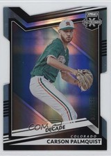 2022 Panini Elite Extra Edition Decade Die-Cut 22/203 Carson Palmquist #88 0u66
