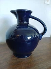 Fiesta Homer Laughlin HLC Cobalt Dark Blue Carafe Pitcher Jug Fiestaware USA