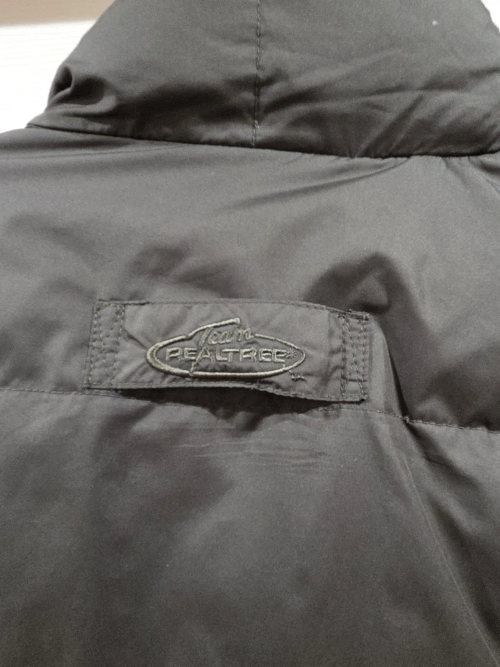 Abrigo Chaqueta Team Realtree Plumón de Ganso Cremallera Completa Oliva Para Hombre Talla 2XL Foto 3 de 4