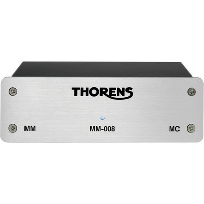Thorens MM-008 Silber Phono Vorverstärker für MM und MC Tonabnehmer | Neu