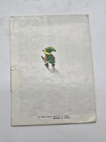THE LEGEND OF ZELDA Nintendo NES 8-BIT MODE D'EMPLOI NOTICE MANUAL-ZL-FRA C4