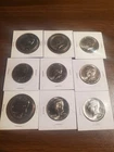 Lot of 9.  2024 D KENNEDY HALF DOLLAR - GEM - BRILLIANT UNCIRCULATED