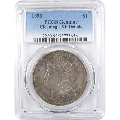 1893 Morgan Dollar XF Details PCGS Silver $1 Coin SKU:I18894