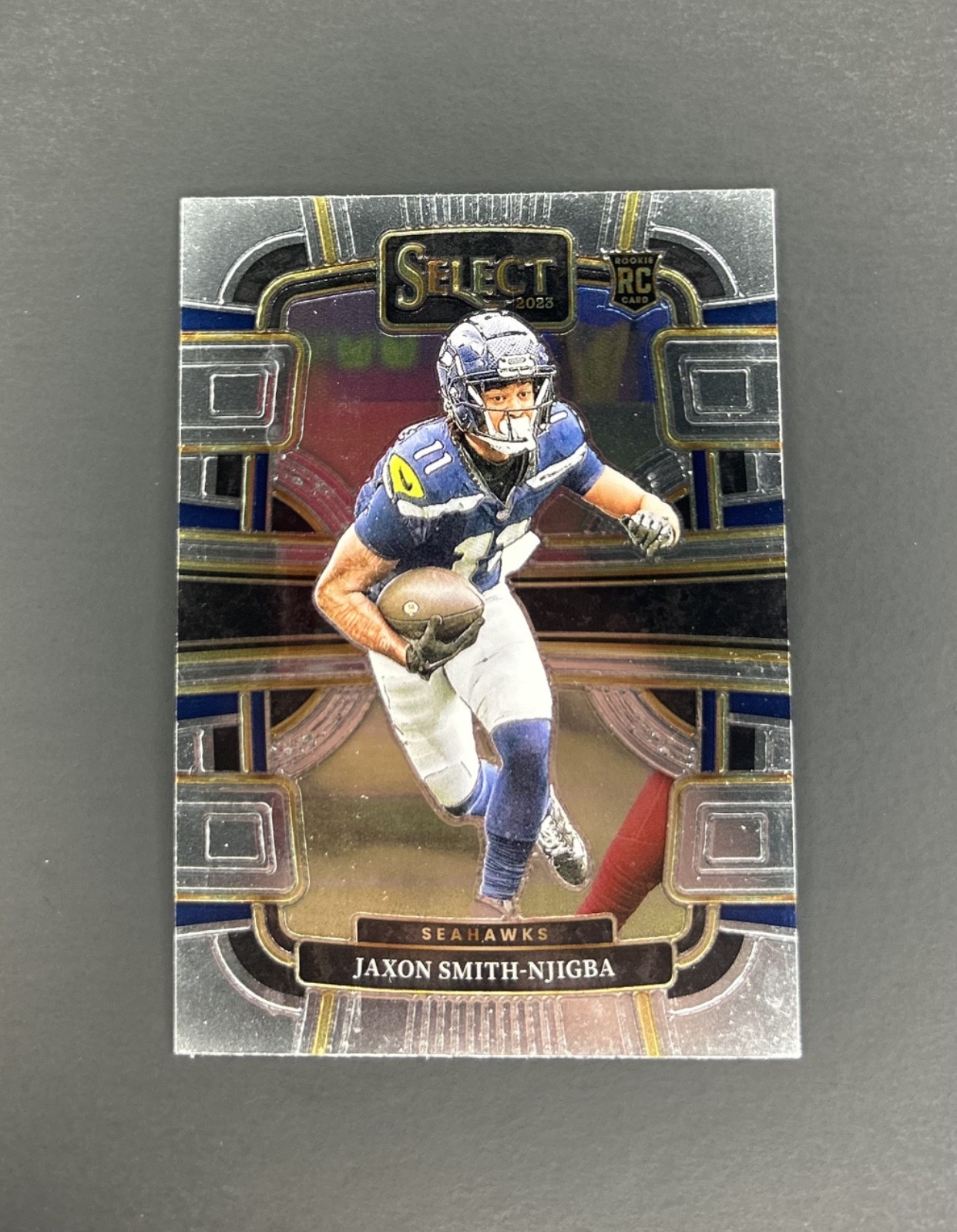 2023 Select Jaxon Smith-Njigba Silver Prizms RC Concourse #87 Seahawks