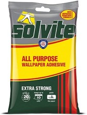 Solvite All Purpose Wallpaper Adhesive Reliable Adhesive for Wallpaper All