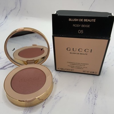 GUCCI BLUSH DE BEAUTÉ Cheeks & Eyes Luminous Matte Powder 05 Rosy