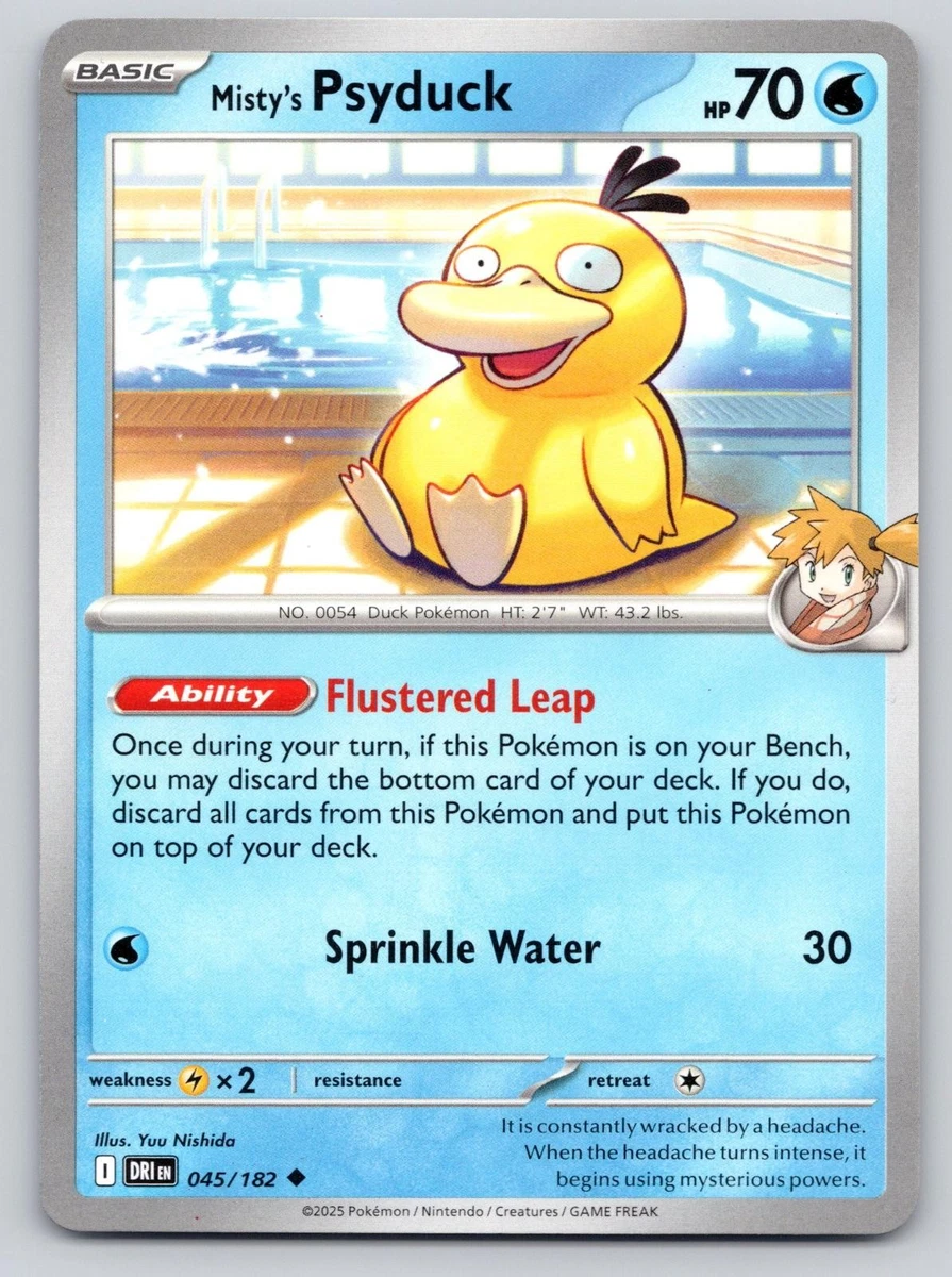 【アメリカ限定、貴重】　海外版カスミのコダック　Misty’s Psyduck Misty's Psyduck Pokémon TCG Cards for sale | eBay