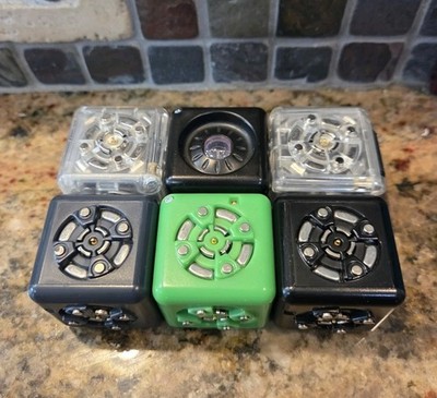 Modular Robotics Cubelets Boundless Builder Pack STEM Robot Blocks Lot of 6