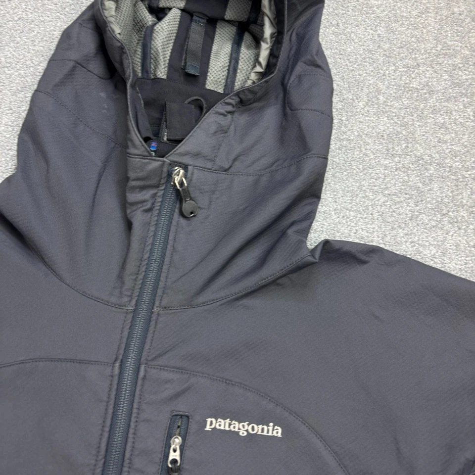 Patagonia Jacket Adult Large Grey Dimension MARS Regulator Softshell Hood Men - Image 3 of 4