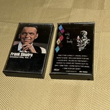 Frank Sinatra Greatest Hits Vol. 1  Songs For Only The Lonely Cassette Lot EX 