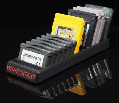 Spielehalter geeignet für 15 Game Boy (Color/Advance) Games 3D Druck